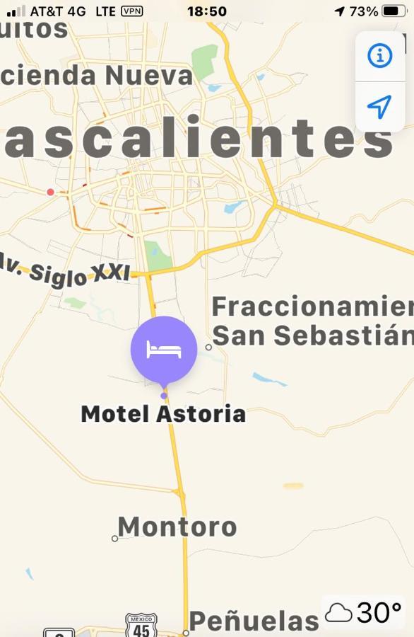 Motel Astoria Aguascalientes Eksteriør billede